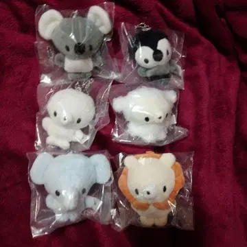 치밋토 작은 동료들 치미 미즈노 봉제 인형 전 6종 컴플리트