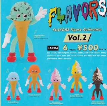 FLAVORS 플레이버즈 가챠 vol.2 전 6종 컴플리트