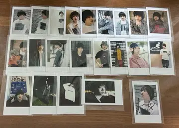 우에다 케이스케 폴라로이드 컴프 세트 친필 사인 포함