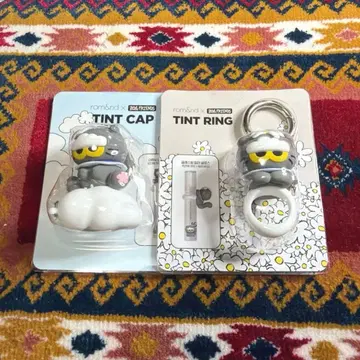 zoa 키링 틴트 캡 세트 롬앤 zo&FRIENDS