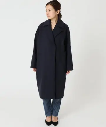 이에나 IENA 만테코 manteco 체스터 코트 38 네이비