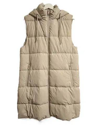 [ 거의 미사용 ] ZARA 충전솜 코트 베스트 자켓 롱 코트