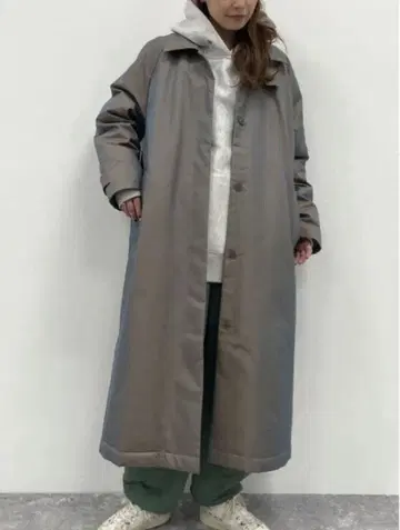 니코앤드 ALLIED 스텐칼라 맥시 코트 L 사이즈