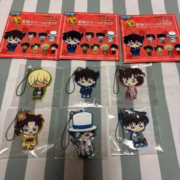 명탐정 코난 SEGA 럭키 쿠지 기모노 러버 스트랩