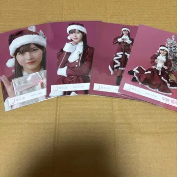 사쿠라자카46 나카지마 유즈키 2025년 산타 의상 4종 컴프