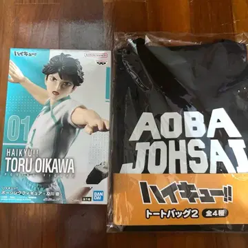아오바죠사이 오이카와 토오루 포징 피규어 토트백 포함