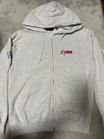 X-LARGE 후드티 M LA 콜라보 지퍼 후드티
