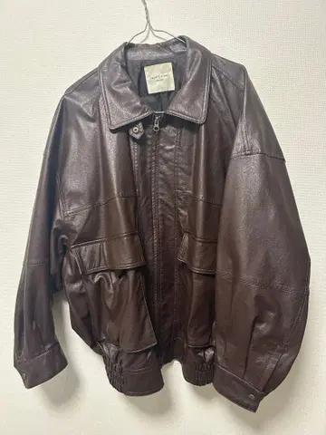 FREAK'S STORE 다크 브라운 가죽 자켓 사이즈 F