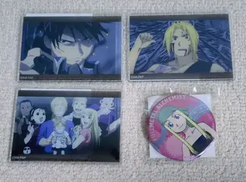 제비뽑기당 강철의 연금술사 아크릴 카드 캔뱃지 로이