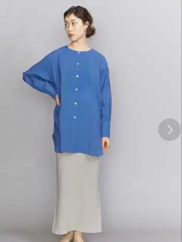 beauty & youth 리브 니트 스커트 새상품