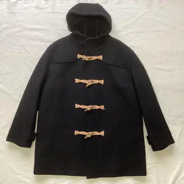 KNOT 멜톤 더플 코트 블랙 3(L) 우라하라