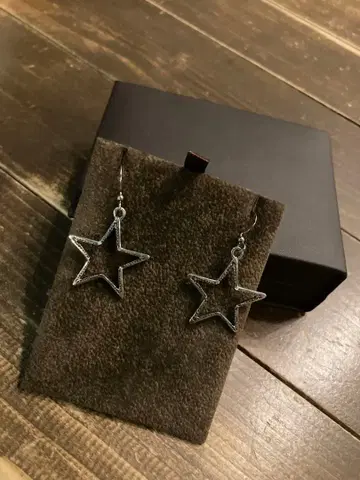 DESIGNERS JEWELRY buff  실버 귀걸이 별 스타