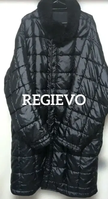 REGIEVO 퍼 달린 노카라 코트