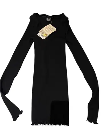 Ocasito 블랙 V넥 니트 S