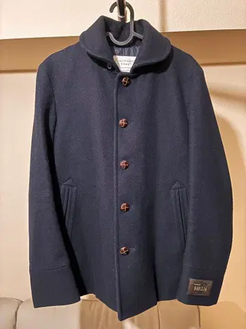 NOBILIA 네이비 울 코트