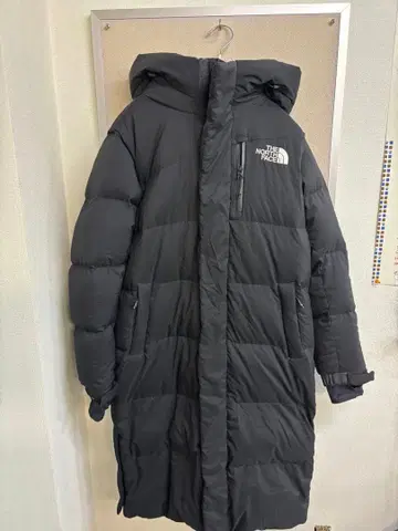 THE NORTH FACE 블랙 롱 다운 자켓