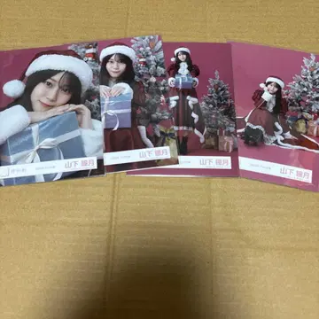 사쿠라자카46 야마시타 시즈키 2025년 산타 의상 4종 컴프