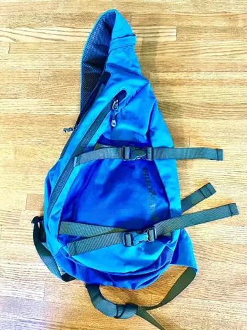 patagonia 슬링 백 파랑