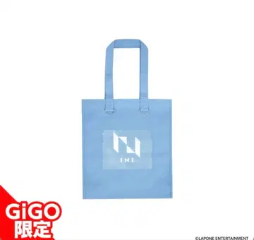 INI gigo 한정판 로고 토트백