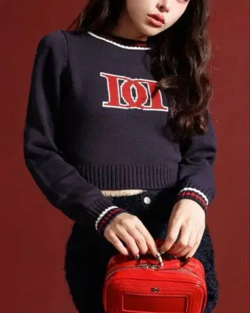 Darich 레트로 DD 로고 니트탑 by