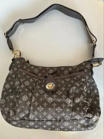 russet 러셋 모노그램 숄더백 그레이