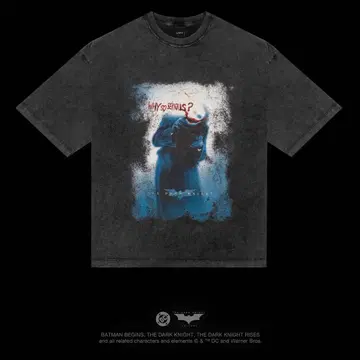 [ 완판템 ] LYFT BATMAN JOKER VINTAGE 셔츠 L