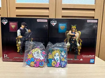 죠죠 월드 제일복권 B상 조셉 죠스타 피규어 F상 쿠죠 죠린