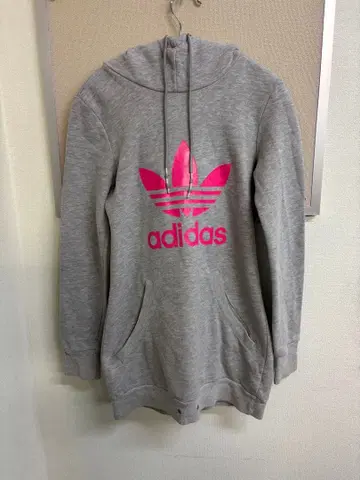 adidas 그레이 후드티 M