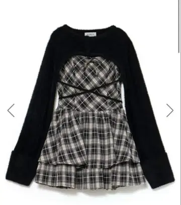 BUBBLES 오픈넥 개더 원피스