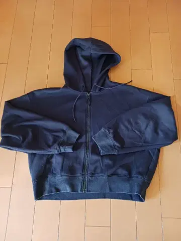 네이비 풀 집업 후드티 XL 사이즈