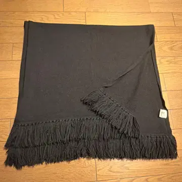 캐시미어 100% 블랙 스톨