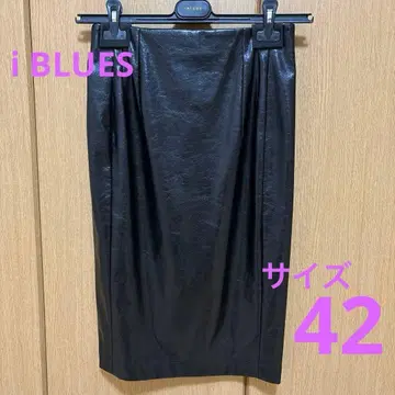 iBLUES 이블루스 에코 가죽 타이트 스커트 사이즈 42