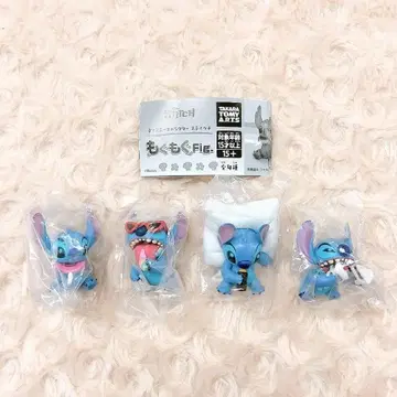 디즈니 캐릭터 스티치 모구모구 Fig. 전 4종 풀컴프