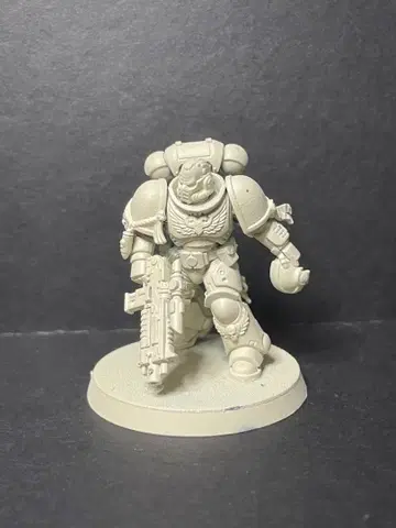 WH40k Space Marine Lieutenant limited ed