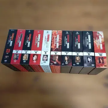 크리미널 마인드 FBI vs. 이상범죄 DVD 모음 시즌 1~10