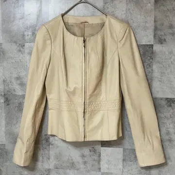 [ ANAYI ] 아나이 노카라 가죽 자켓 38