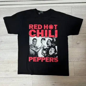 Red Hot Chili Peppers 티셔츠 블랙 L 사이즈