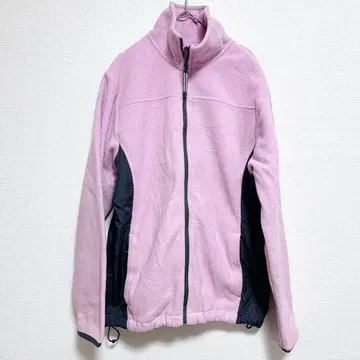 핑크 플리스 자켓 네이비 2색 [ M상당 ] 풀 집업 아우터