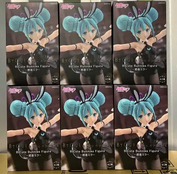 6세트 BiCute Bunnies 하츠네 미쿠 피규어