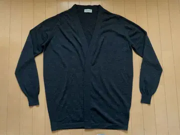 JOHN SMEDLEY 다크 그레이 가디건