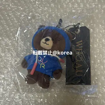 qwer 히나 봉제 인형 키링 후아유