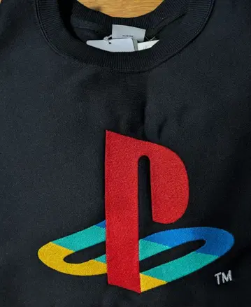 PlayStation 로고 트레이닝복 블랙 L