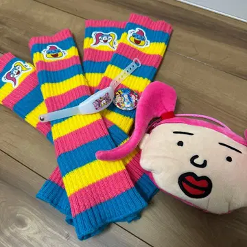 대나무 파라 컬러풀 암커버와 파우치 세트