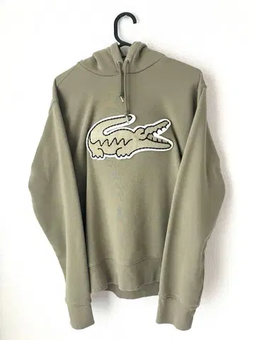 LACOSTE 빅 크록 엠블럼 후드티 US S 사이즈(일본 M 상당)