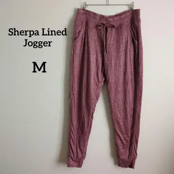 Sherpa Lined Jogger [ M ] 퍼플 조거 팬츠 보라색