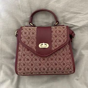 MOUSSY 숄더백 보르도