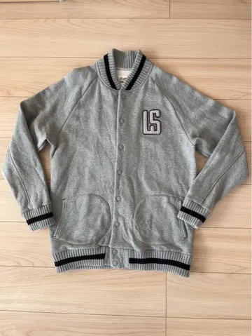 루스이슨 브라 맨투맨 바시티 자켓