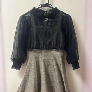 titty&Co 체크 원피스