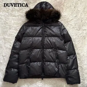 가격 인하 가능 듀베티카 베가 다운 자켓 퍼 y2k 크롭 기장 갸루