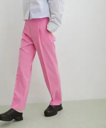 ADAM ET ROPE' [ 지속가능성 ] 슬림 슬랙스